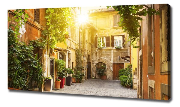 Imprimare tablou canvas străzile italiene