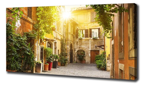 Imprimare tablou canvas străzile italiene