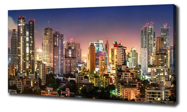 Tablou pe pânză Bangkok noapte