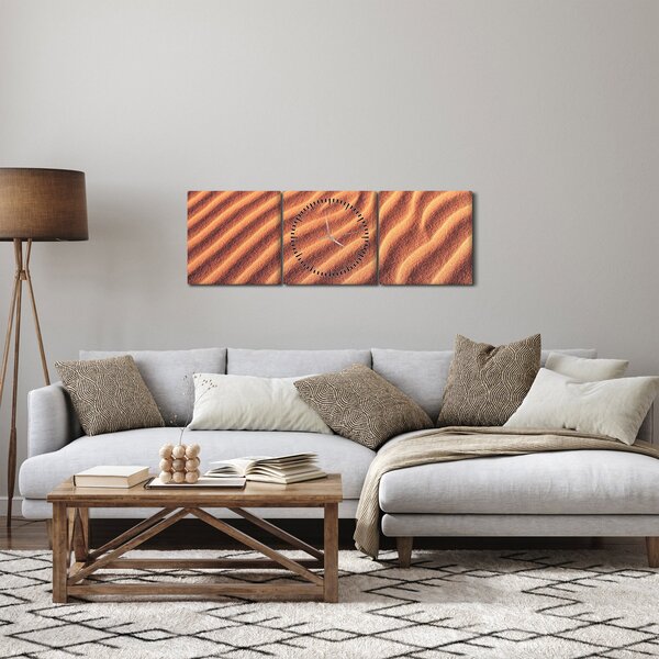 Tabloul cu deșert (cu ceas) (90x30 cm)