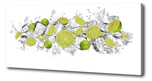 Pictură pe pânză cuburi de gheata Lime