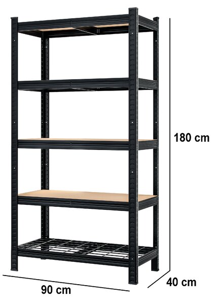 Deuba Raft Premium 180x90x40 cm - negru