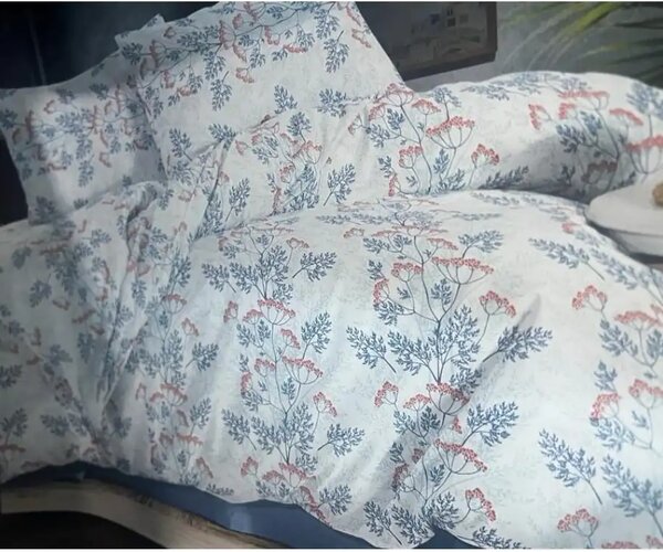 Lenjerie de pat bumbac satinat 2 persoane,homs,serie D 270,00026