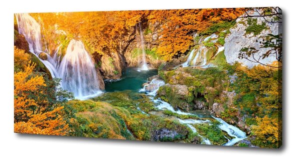 Print pe canvas Cascada în toamna
