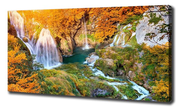 Print pe canvas Cascada în toamna