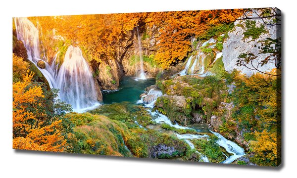 Print pe canvas Cascada în toamna