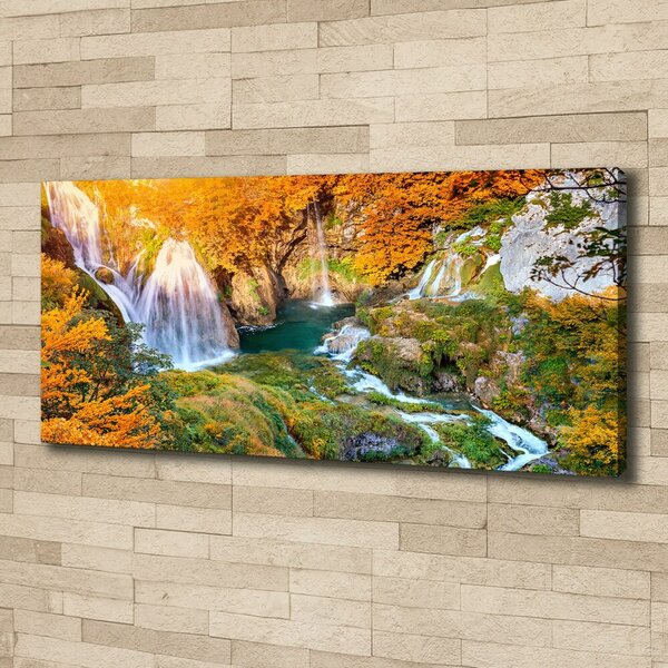 Print pe canvas Cascada în toamna
