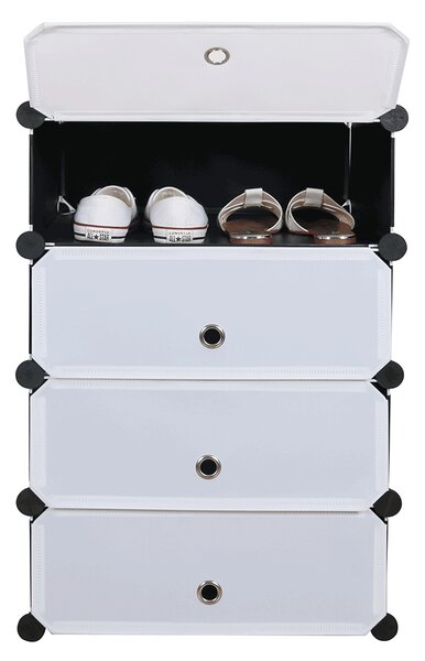 Pantofar modular Hamburg (negru + alb). 1028932