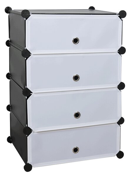 Pantofar modular Hamburg (negru + alb). 1028932
