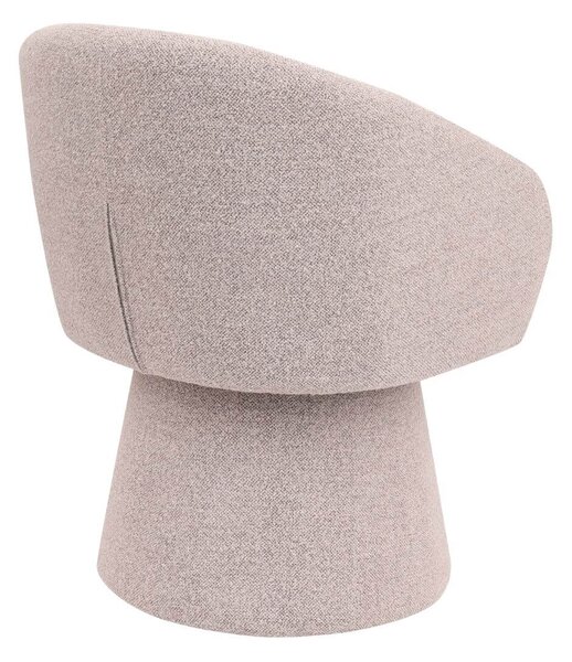 Scaun de dining pivotant Hana gri