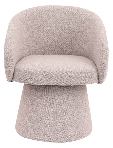 Scaun de dining pivotant Hana gri