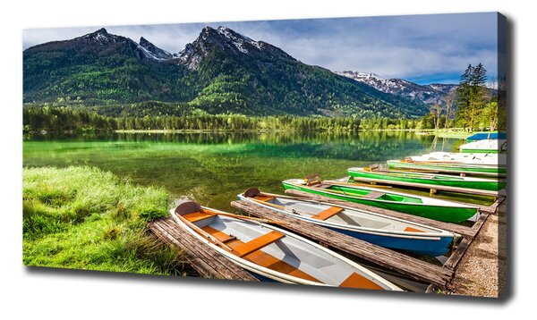 Tablou canvas Barci pe lac