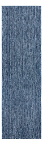 Covor, traversa SISAL SION A5165A Melanj țesute plate albastru inchis