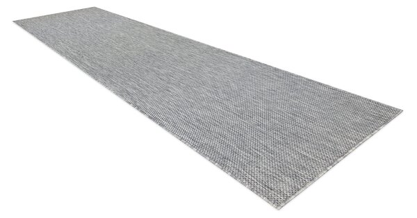 Covor, traversa SISAL SION A5165A Melanj țesute plate gri