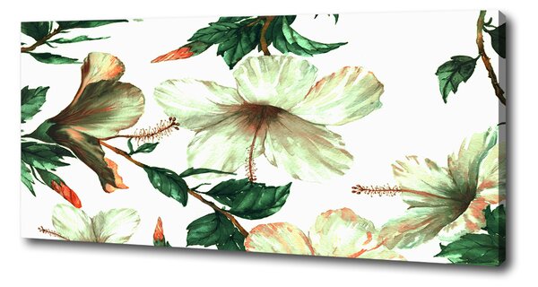 Print pe canvas flori de hibiscus