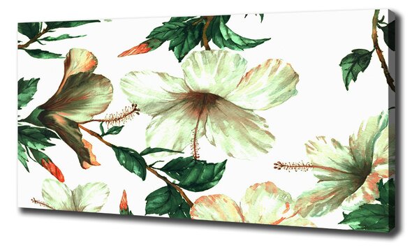Print pe canvas flori de hibiscus