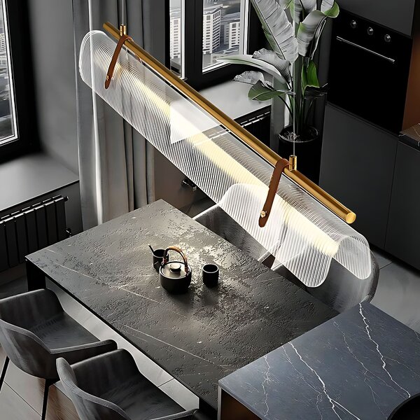 Lampă suspendată LED APP1796-CP Brush Gold