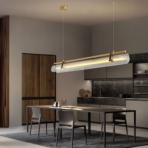 Lampă suspendată LED APP1796-CP Brush Gold