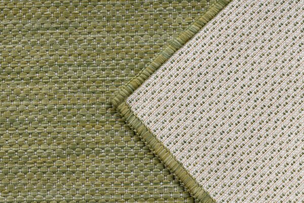 Covor, traversa SISAL SION A5165A Melanj țesute plate verde