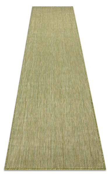 Covor, traversa SISAL SION A5165A Melanj țesute plate verde