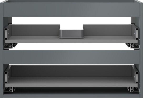 Mexen Box-A corp dulap lavoar 70 cm, 2 sertare, grafit mat - 91AX0-0700-470-2-66