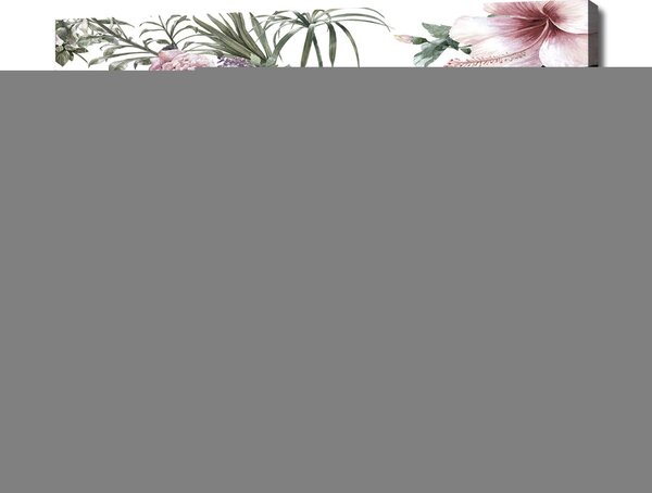 Print pe canvas model floral