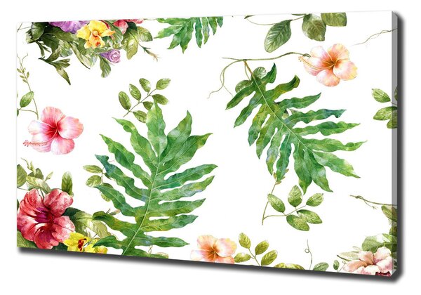 Tablou pe pânză canvas model floral