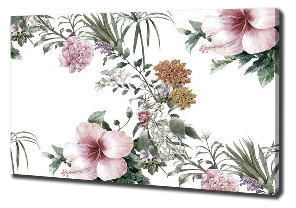 Print pe canvas model floral