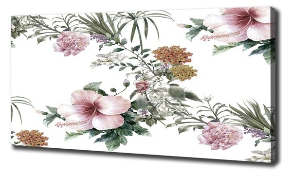 Print pe canvas model floral
