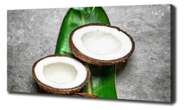 Print pe pânză jumătăți de nucă de cocos