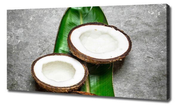 Print pe pânză jumătăți de nucă de cocos