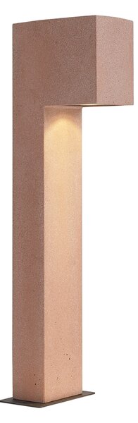 Lampa modernă de exterior tip stâlp teracotă 65 cm IP44 - Pompei
