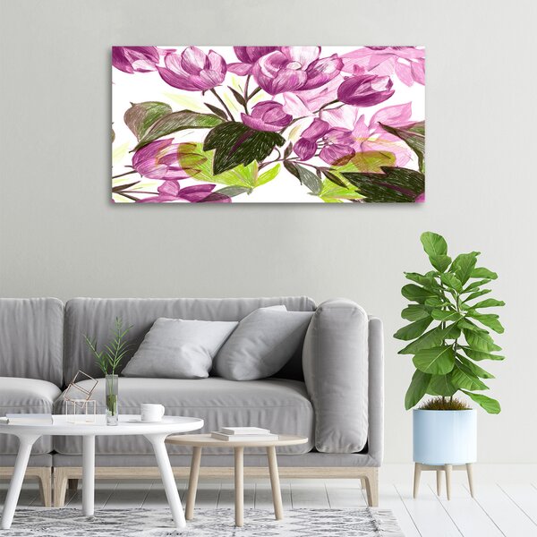 Print pe pânză model floral