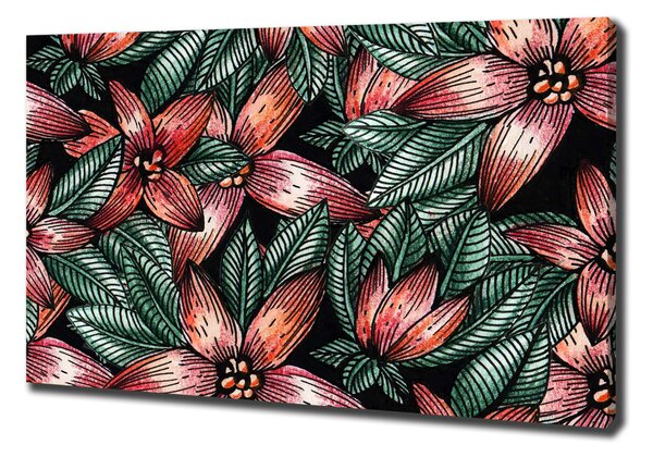 Tablou pe pânză model floral