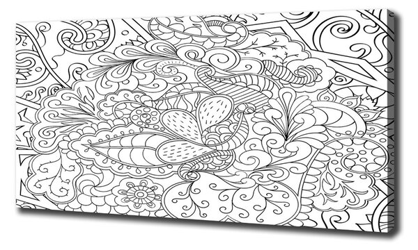 Tablou pe pânză canvas ornamente