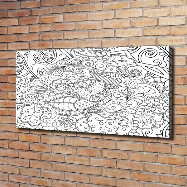Tablou pe pânză canvas ornamente