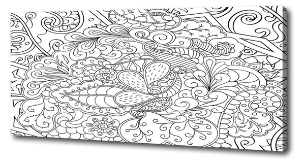 Tablou pe pânză canvas ornamente