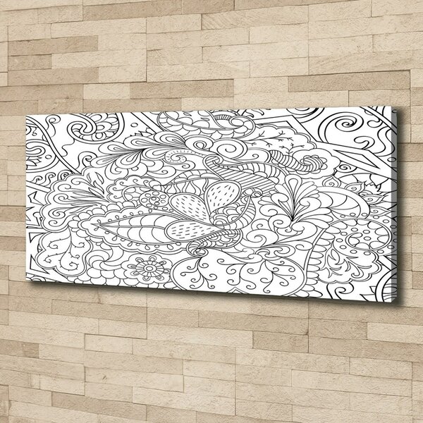 Tablou pe pânză canvas ornamente
