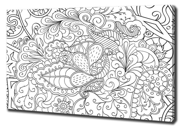 Tablou pe pânză canvas ornamente