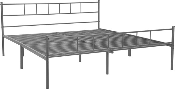 INOSIGN Pat metalic Amrum negru 180/200 cm