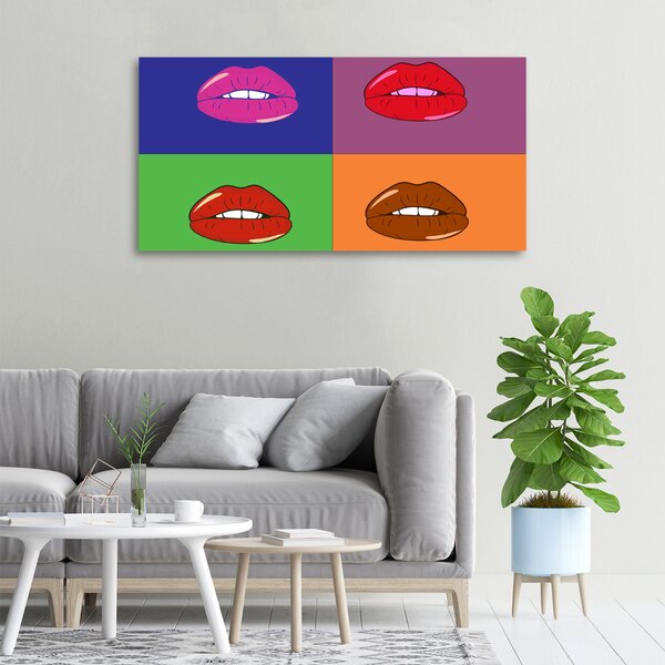 Tablou canvas buzele colorate