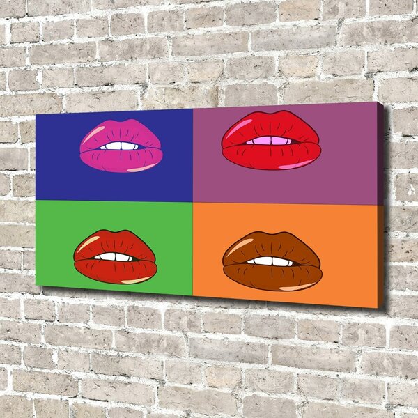 Tablou canvas buzele colorate