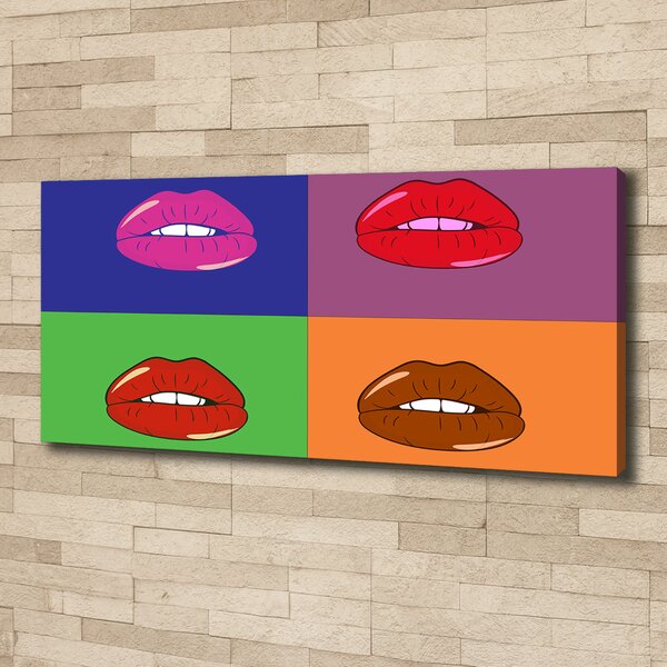 Tablou canvas buzele colorate
