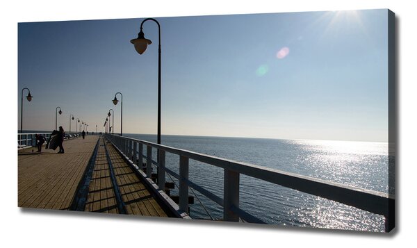 Tablou canvas Pier în Gdynia