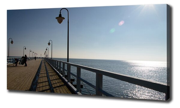 Tablou canvas Pier în Gdynia