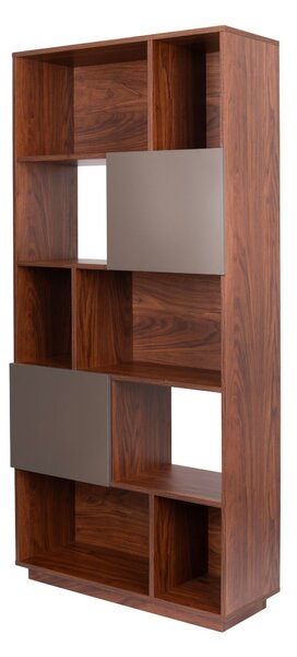 Bibliotecă Nevada, stejar închis (80 cm)