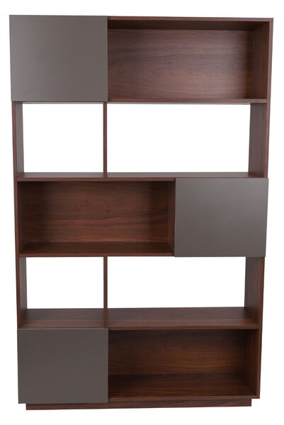 Bibliotecă Nevada, stejar închis (110 cm)