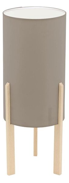 Eglo 97893 - Lampă de masă CAMPODINO, 1x E27/60W/230V, înălțime 400 mm, taupe