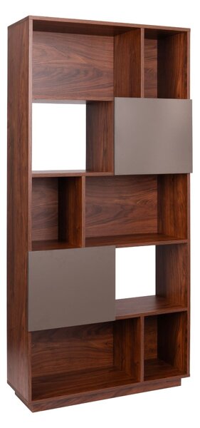 Bibliotecă Nevada, stejar închis (80 cm)