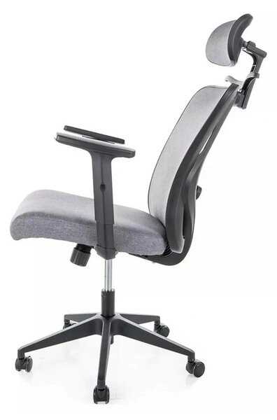 Scaun de birou Q-080 M, gri, 67x50x115/125 cm